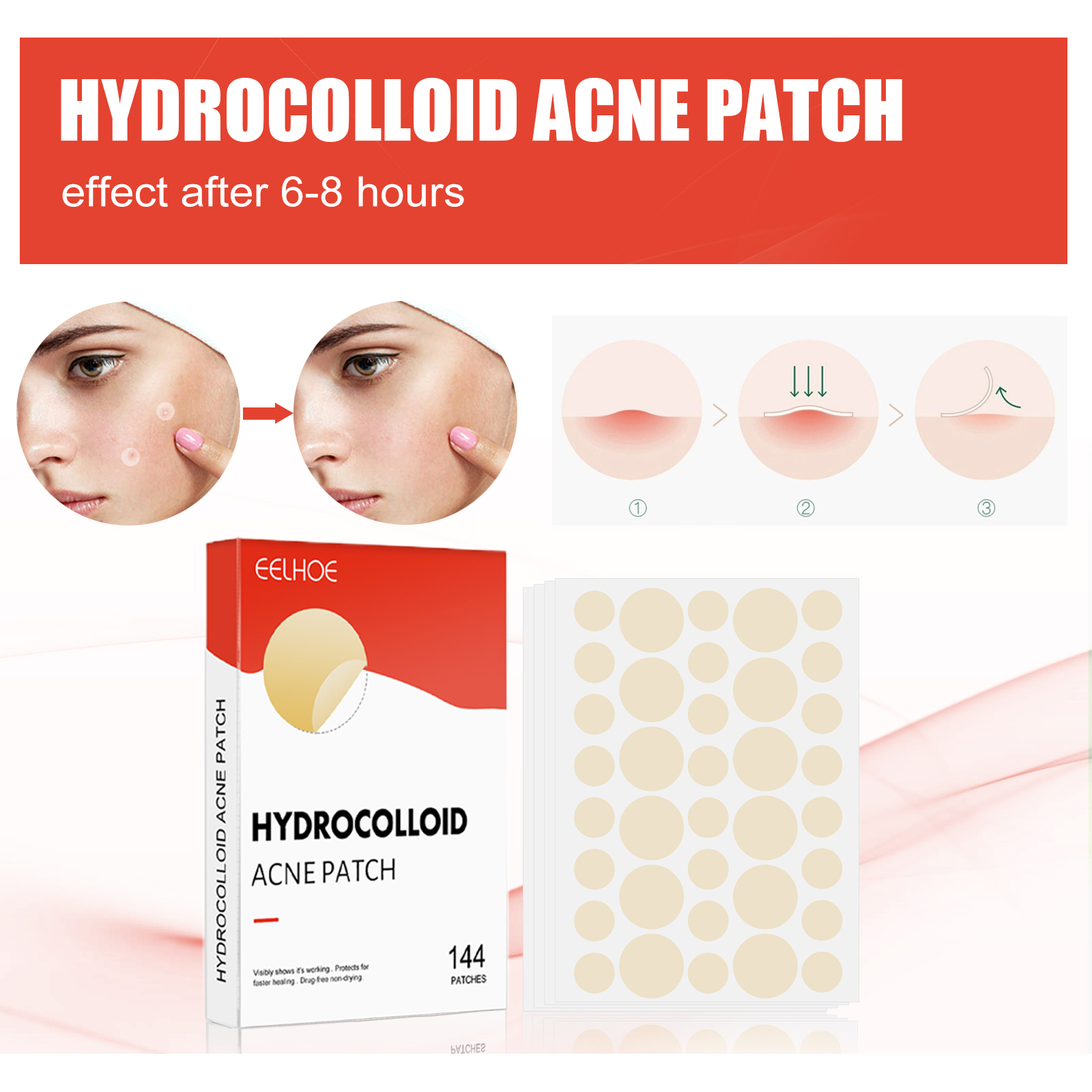 Hydrocolloid Pimple Patches